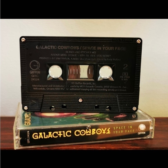 GALACTIC Cowboys - Space in Your Face - Cassette - Picture 2 of 2